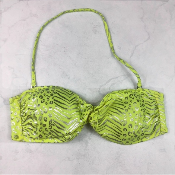 [PINK] Neon Bikini Top - Picture 2 of 3